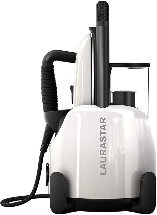 Laurastar Lift White Steam Iron: 3in1 Iron, Steamer and Textile Purifier Continuous Steam Pressure