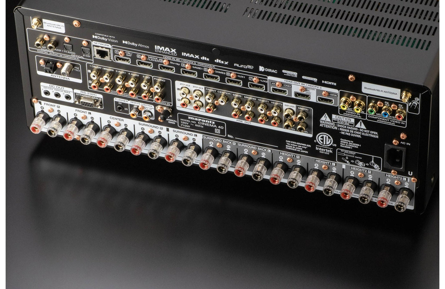 Marantz Cinema 40 9.4 - Channel Home Theater Receiver - electronicsexpo.com - Home Theater Receivers