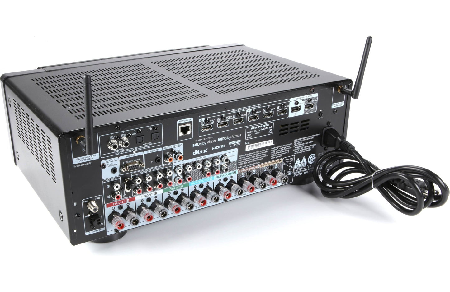 Marantz Cinema 60 7.2 - Channel 8K Home Theater Receiver - electronicsexpo.com - Home Theater Receivers