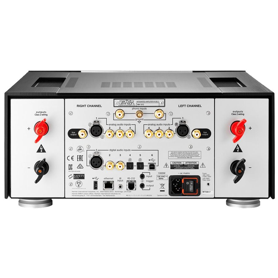 Mark Levinson No. 585.5 Fully Discrete Integrated Amplifier - electronicsexpo.com - Integrated Amplifiers