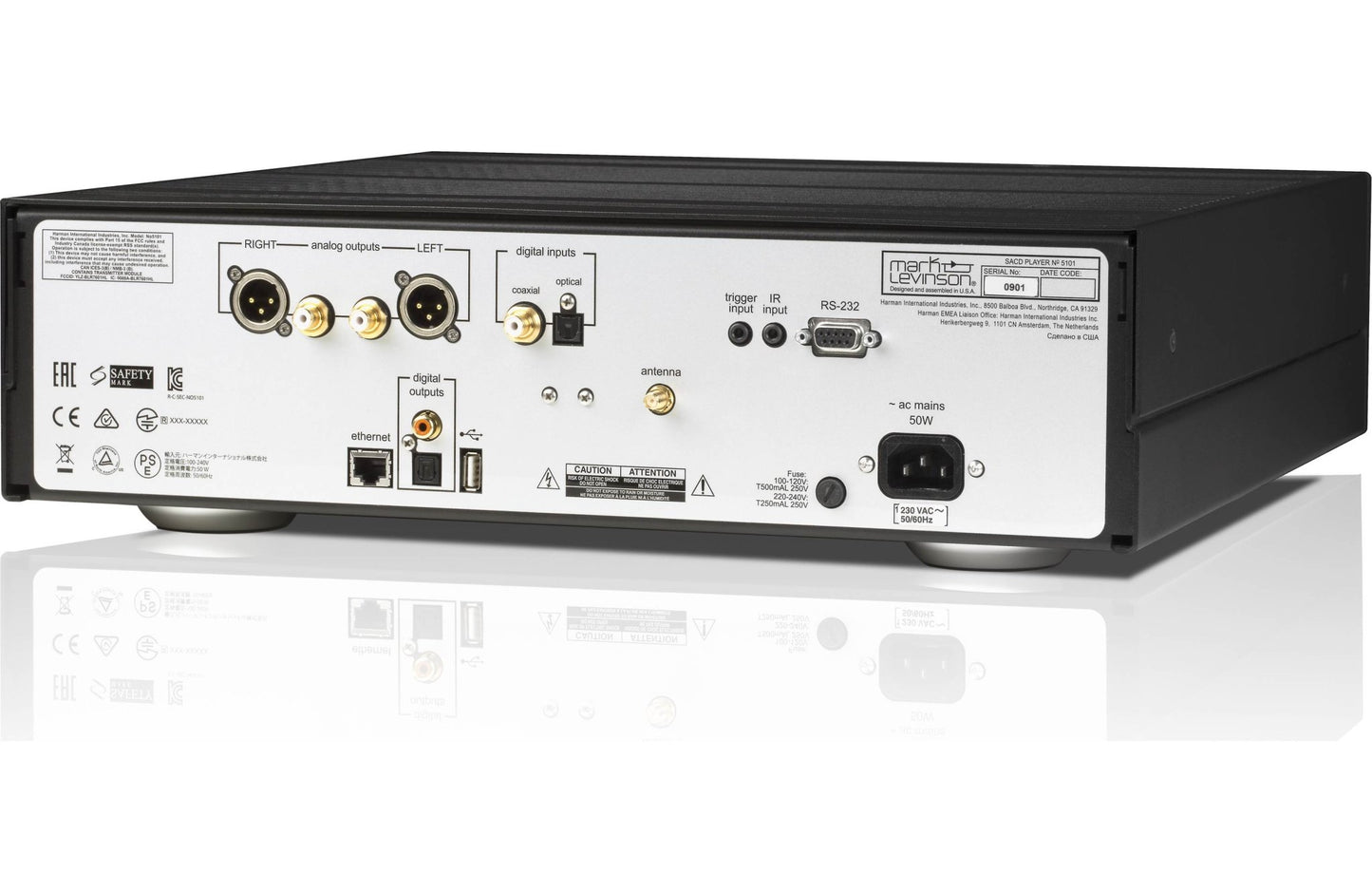 Mark Levinson No.5101 CD/SACD Player with Wi - Fi & Built - In DAC - electronicsexpo.com - CD Players