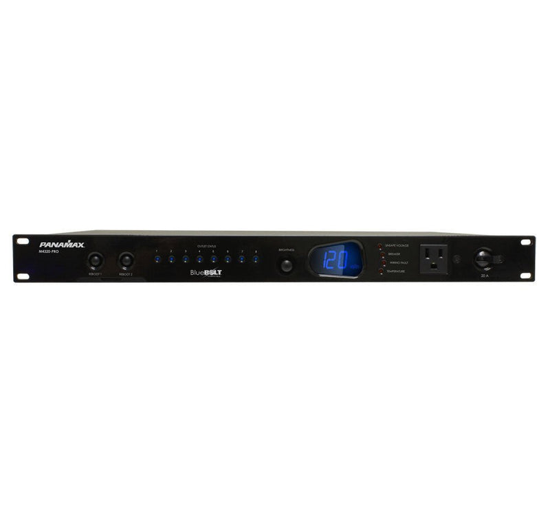 Panamax M4320PRO Power Conditioner/Surge Protector Bluebolt Power Management - 20 Amp - electronicsexpo.com - Power Protection