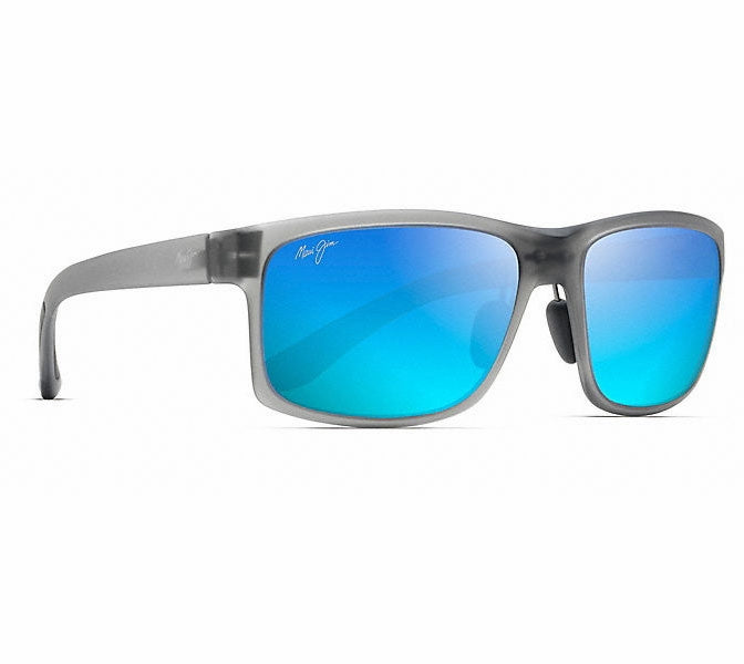 Maui Jim B439-11M Pokowai Arch Polarized Rectangular Sunglasses