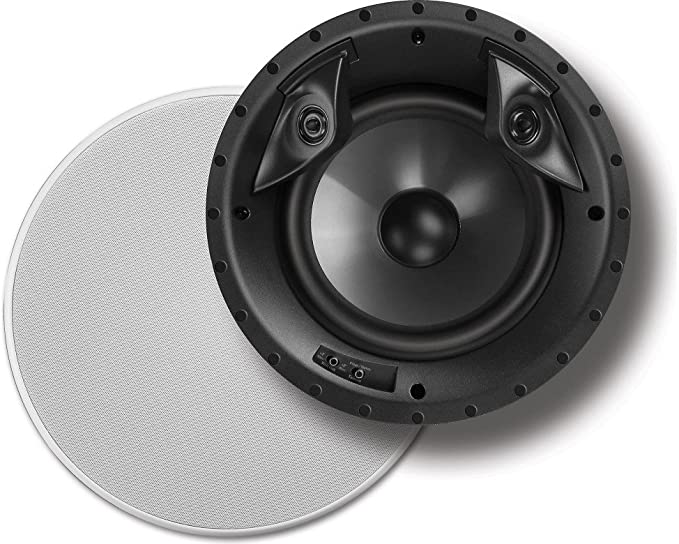 Polk Audio 80F/X - Ls High Performance In - Ceiling Surround Loudspeaker with Dual Tweeters and 8" Driver (Pair) - electronicsexpo.com - In Ceiling In Wall Speakers