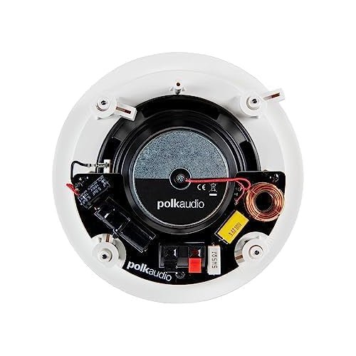 Polk Audio RC80i In - Ceiling Speakers (8 Speaker Bundle) - electronicsexpo.com - In Ceiling In Wall Speakers