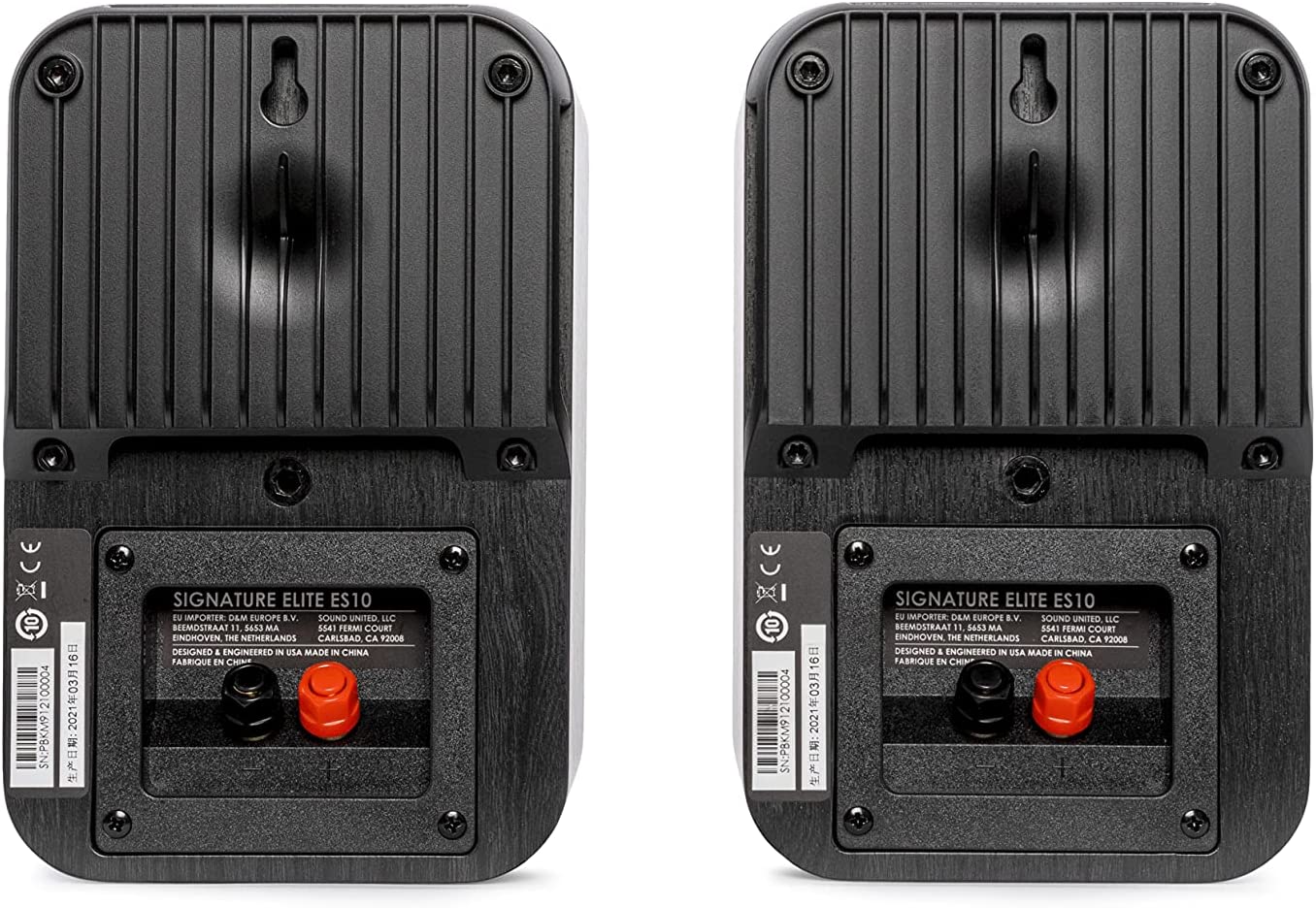 Polk Audio Signature Elite ES10 Surround Speakers (Black/Pair) - electronicsexpo.com - Bookshelf Speakers