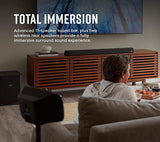 Polk MagniFi Max AX SR 7.1.2 Channel Sound Bar with 10" Wireless Subwoofer & SR2 Surround Speakers (2022 Model) - electronicsexpo.com - Soundbars