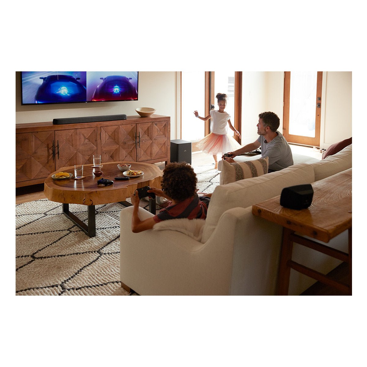 Polk MagniFi Max AX SR 7.1.2 Channel Sound Bar with 10" Wireless Subwoofer & SR2 Surround Speakers (2022 Model) - electronicsexpo.com - Soundbars