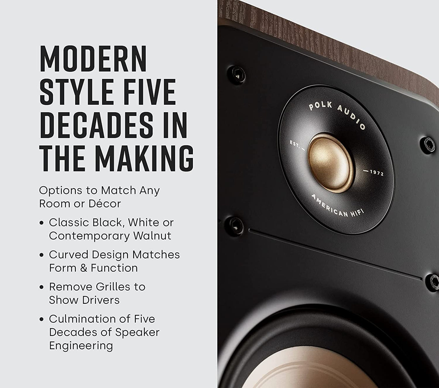 Polk Signature Elite ES20 Bookshelf Speaker (Pair) - electronicsexpo.com - Bookshelf Speakers