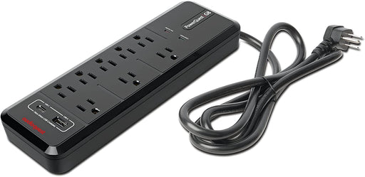 AudioQuest PowerQuest G8 – 8-Outlet Surge Protector with USB-A and USB-C Charging Ports