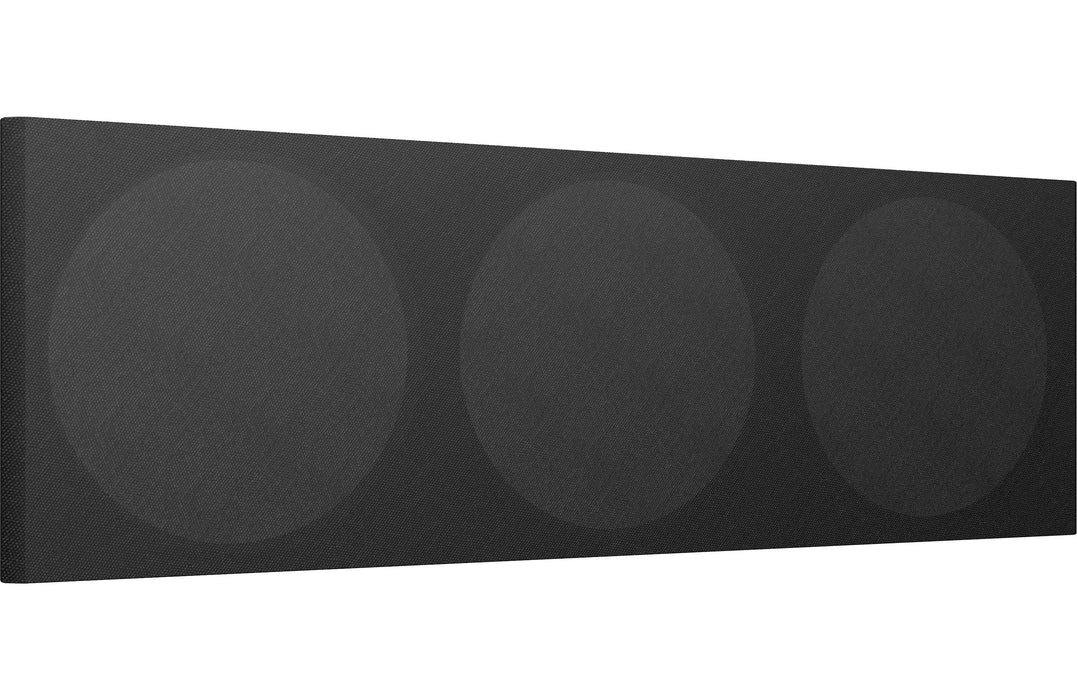 KEF Q650c Black Cloth Grille Magnetic Grille for KEF Q650c Center Channel Speakers
