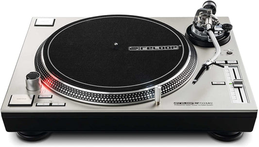 Reloop RP - 7000 MK2 Professional Upper Torque Turntable System (Silver) - electronicsexpo.com - Pro Turntables