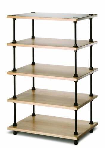 Salamander Designs A5/M Archetype 5 - Shelf Audio Stand (Maple) - electronicsexpo.com - Media Racks & Stands