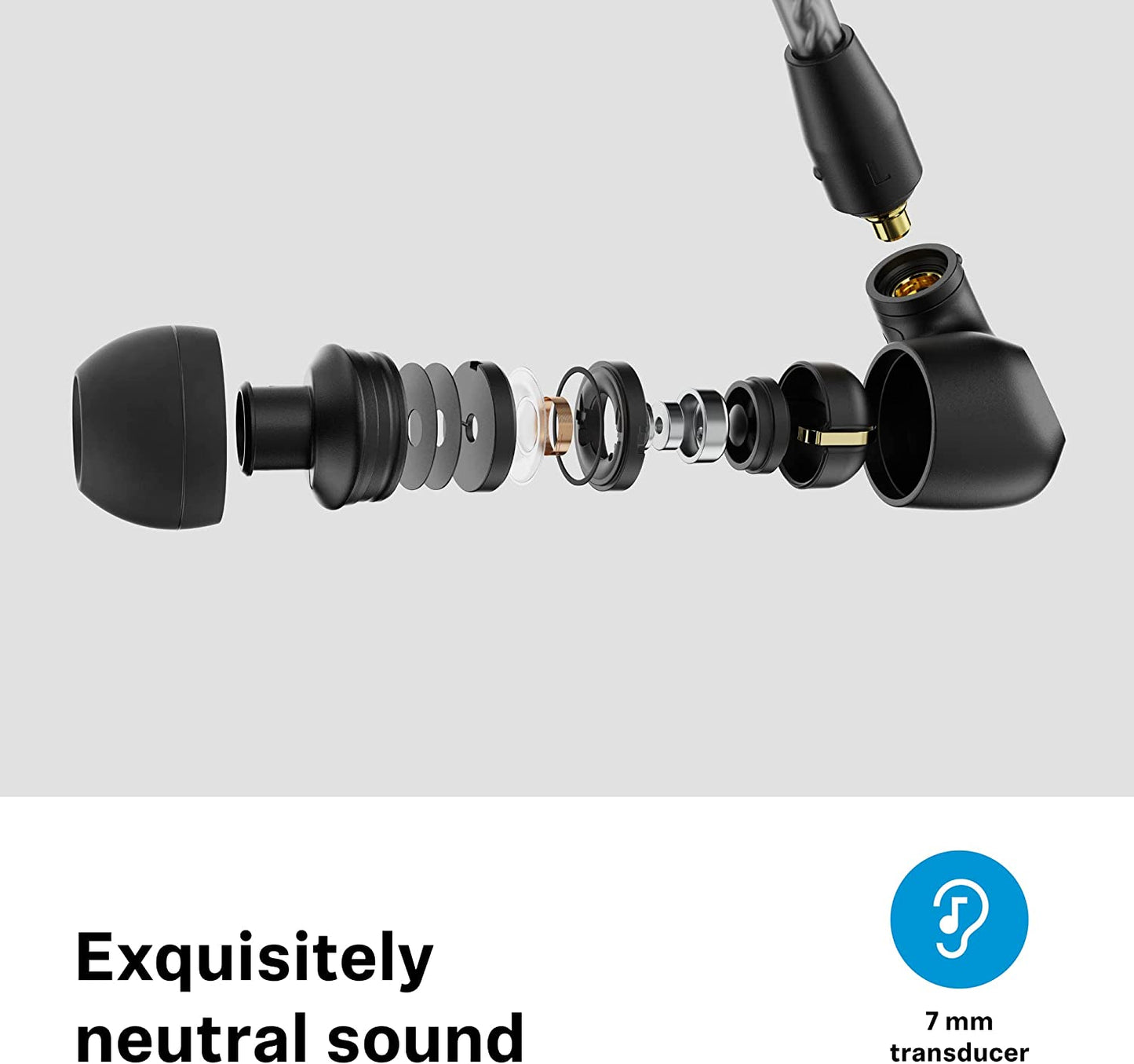 Sennheiser IE 200 In - Ear Audiophile Headphones (Black) - electronicsexpo.com - Headphones