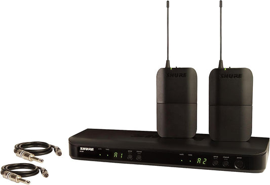 Shure BLX188/CVL Dual - Channel Wireless Cardioid Lavalier Microphone System - electronicsexpo.com - Microphones