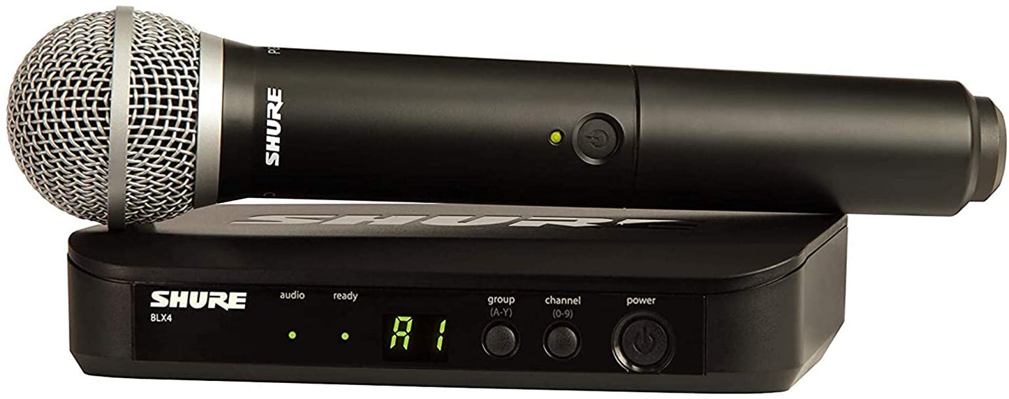 Shure BLX24/PG58 Wireless Microphone System with PG58 Handheld Vocal Mic - electronicsexpo.com - Microphones