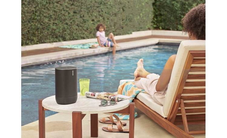 Sonos Move Wireless Portable Speaker with Built-In Amazon Alexa, Google Assistant, Apple AirPlay 2, and Bluetooth