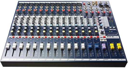 Soundcraft EFX12 High - Performance 12 - Channel Lexicon Effect Mixer - electronicsexpo.com - Pro Mixers