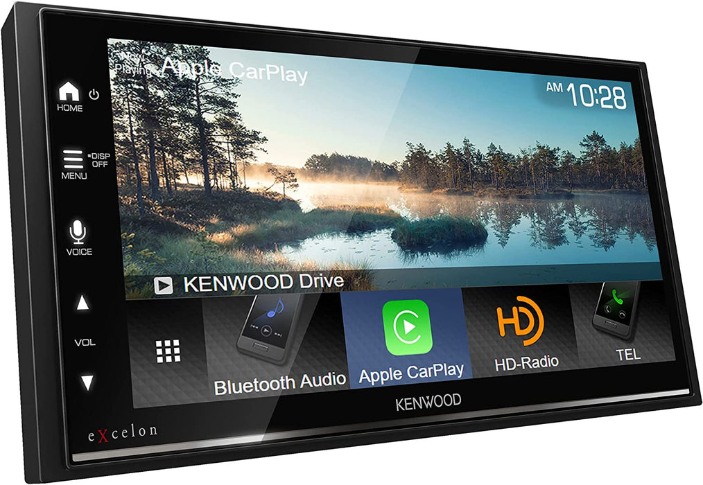 Kenwood Excelon DMX809S 6.95" Double-DIN Capacitive Touch Screen Car Stereo Receiver