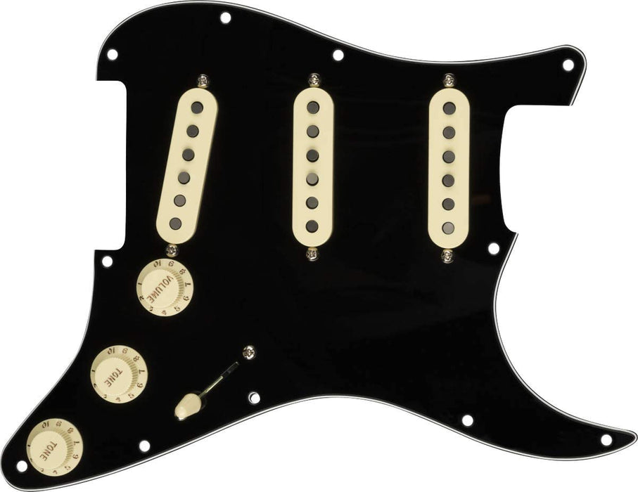 Fender Pre-Wired Strat Pickguard, Custom Shop Fat 50's SSS Electric Guitar 