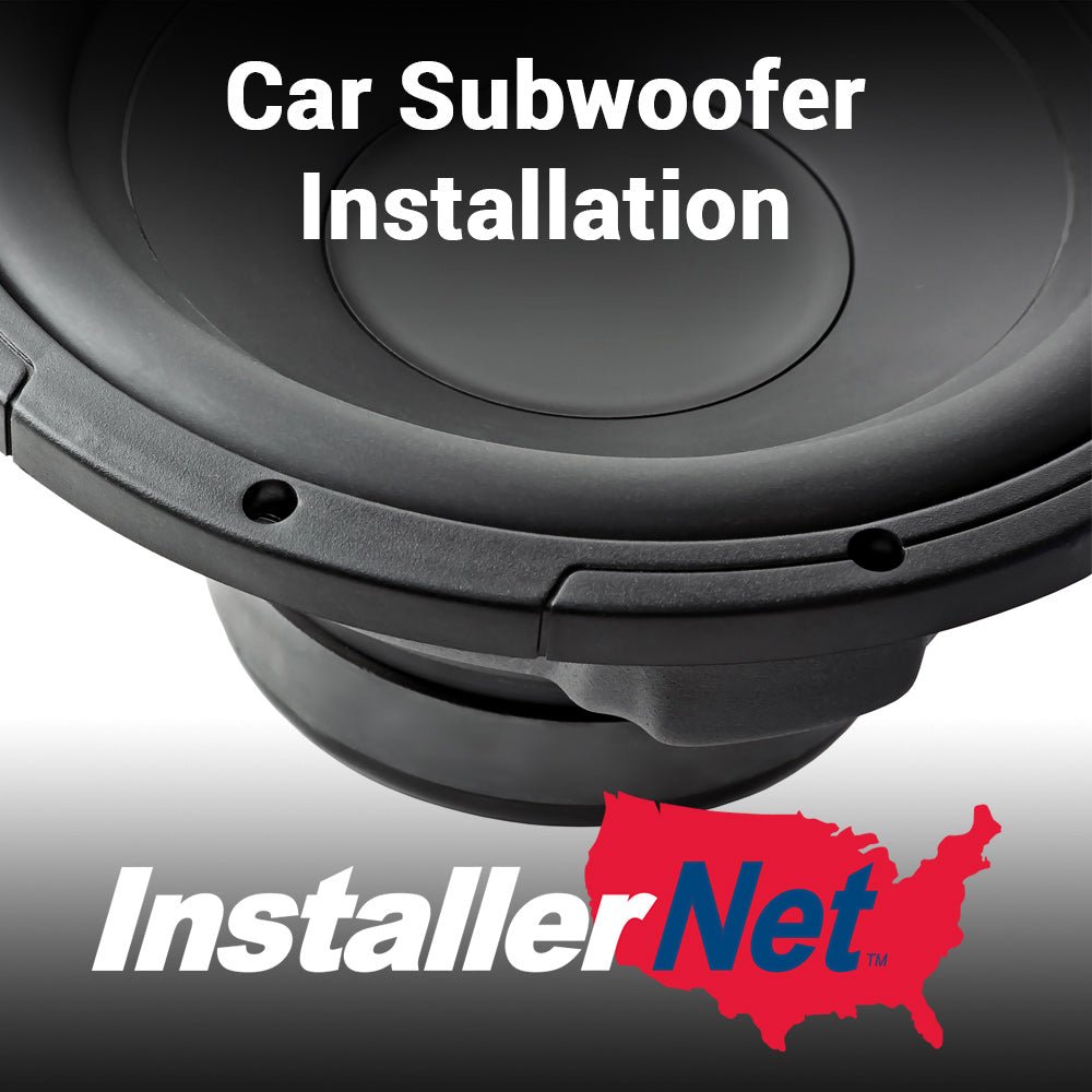 Subwoofer Installation - electronicsexpo.com - 