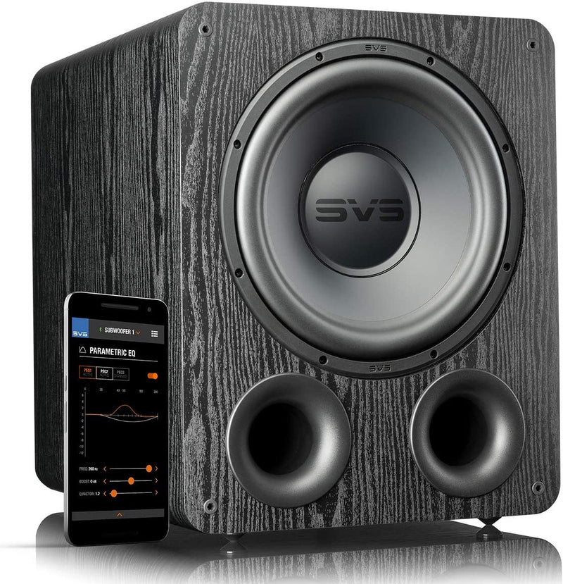 SVS PB - 1000 Pro 12" Ported Subwoofer (Black Ash) - electronicsexpo.com - Subwoofers