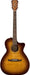 Fender FA-345CE Auditorium Bodied Acoustic Guitar, 3-Tone Tea Burst