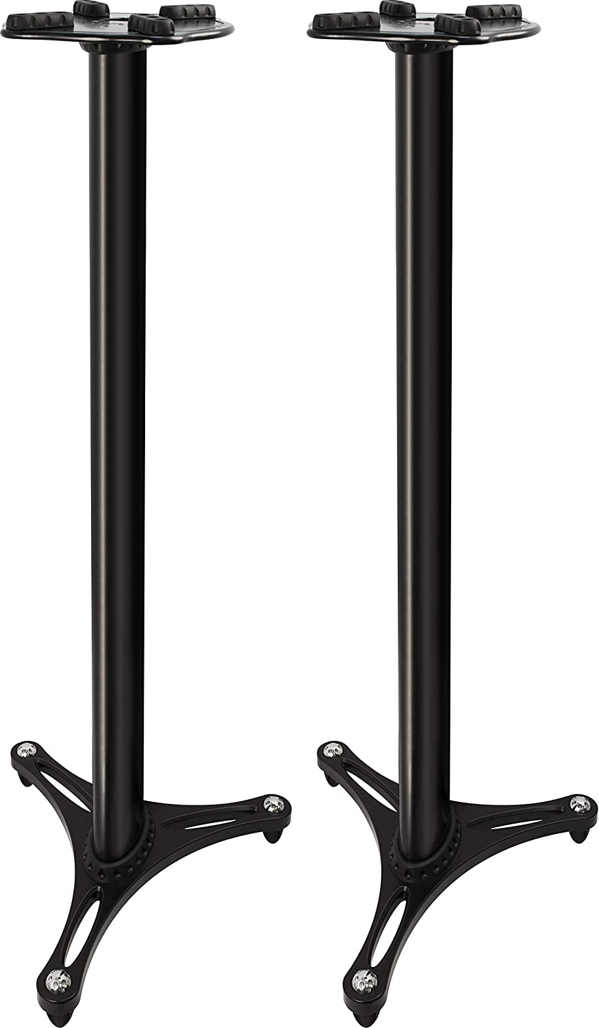 Ultimate Support MS - 90/45B MS Series Professional Column Studio Monitor Stand - 45"/Black - electronicsexpo.com - Pro Audio Accessories