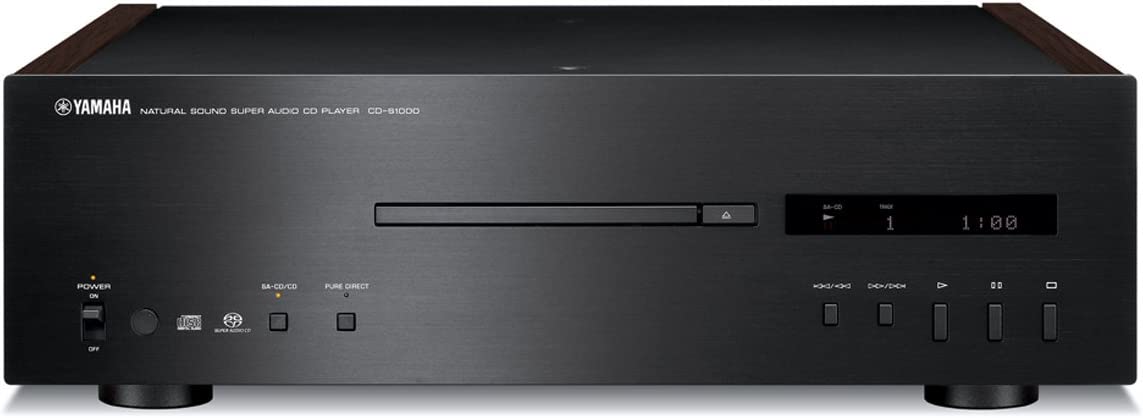 Yamaha CD-S1000BL Natural Sound Super Audio CD Player (Black)