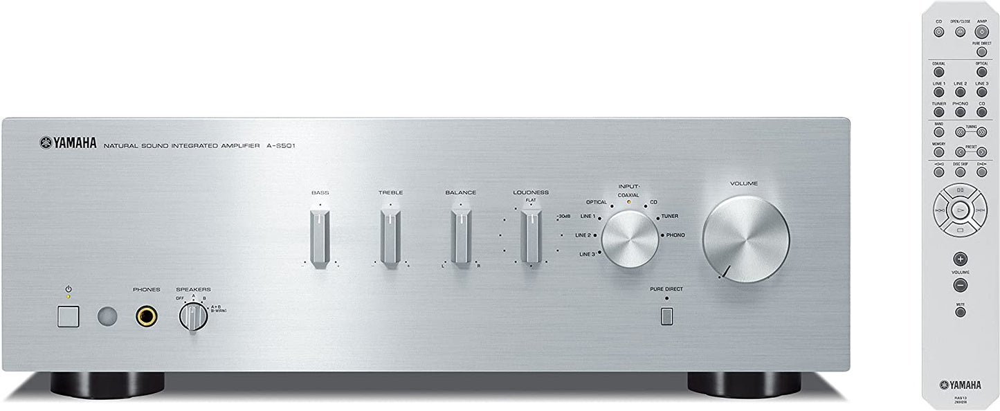 Yamaha A - S501 Natural Sound Integrated Stereo Amplifier - electronicsexpo.com - Integrated Amplifiers