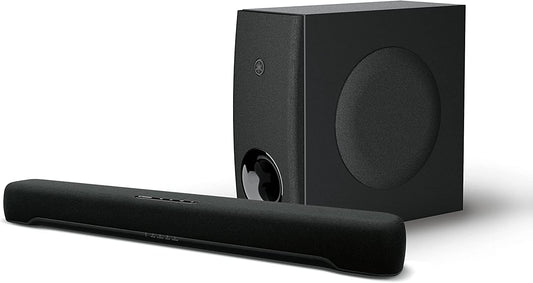 Yamaha SR - C30A Compact Sound Bar with Wireless Subwoofer and Bluetooth (Black) - electronicsexpo.com - Soundbars